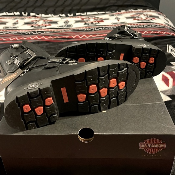 Harley Boots Men’s 7 Women’s 8 1/2 - Picture 7 of 9